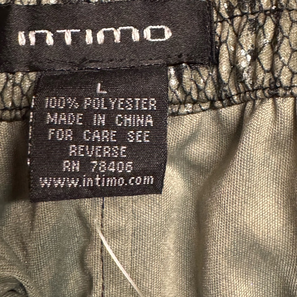 Intimo Snake Pattern Silk Boxers - Picture 3 of 10